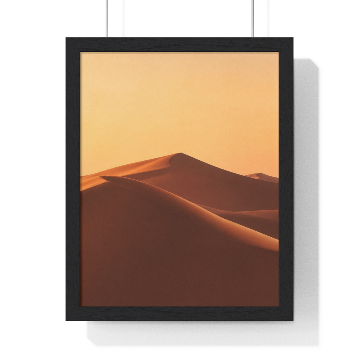 Dunes at Dawn Framed Print