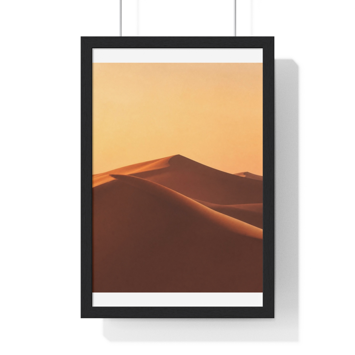 Dunes at Dawn Framed Print