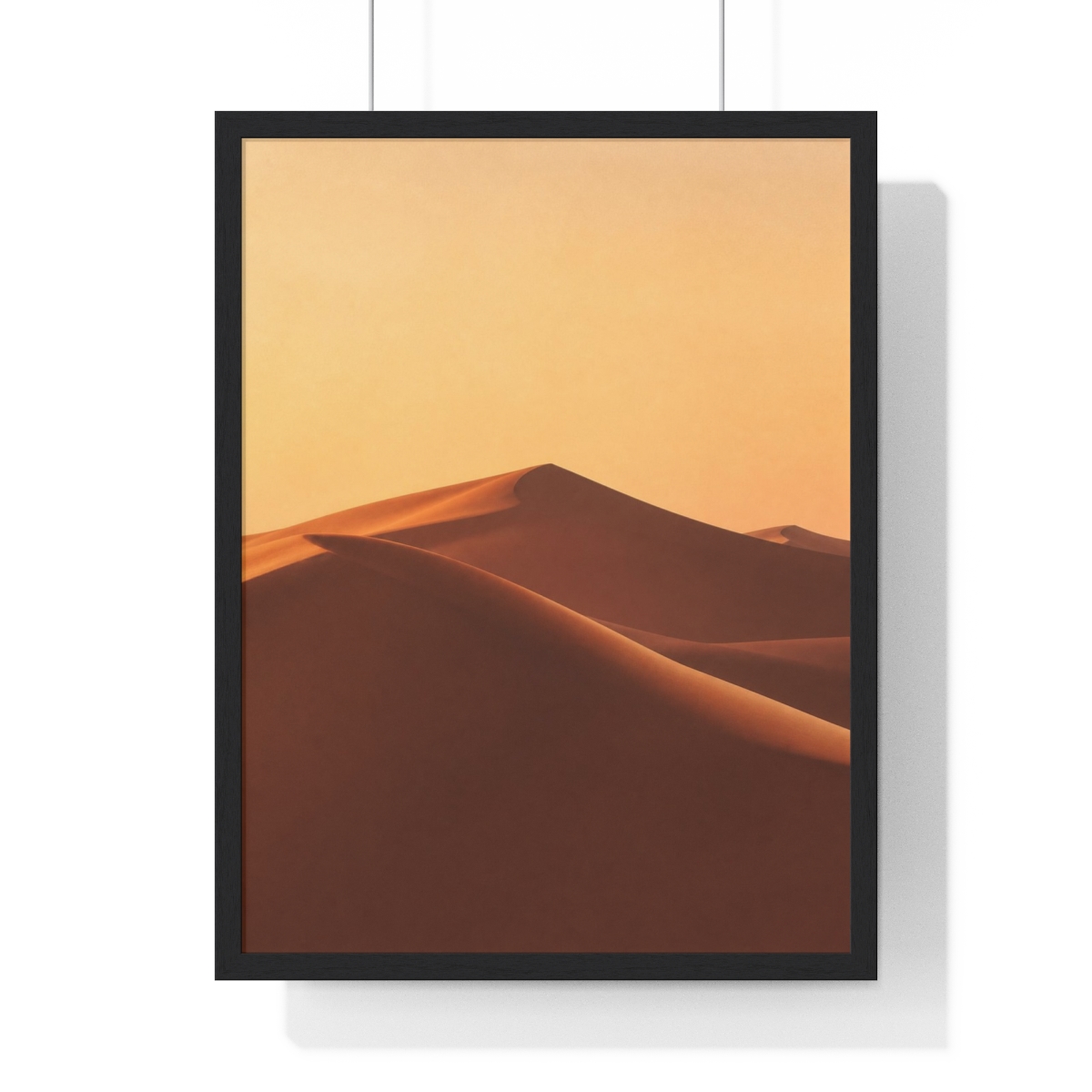 Dunes at Dawn Framed Print