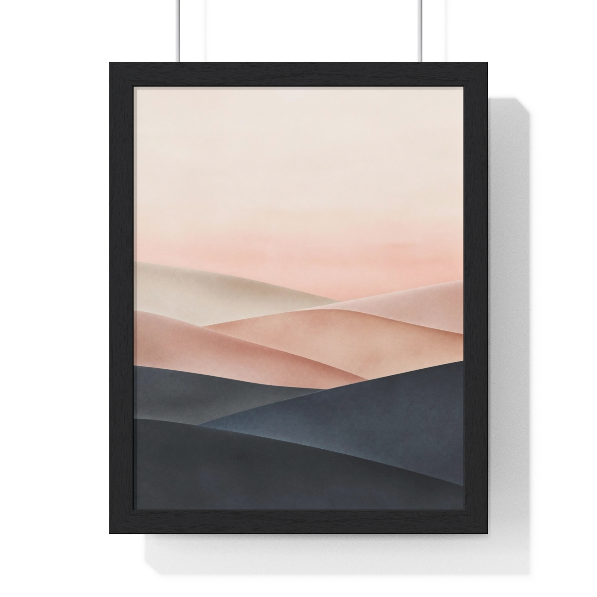 Horizon Fold Framed Print